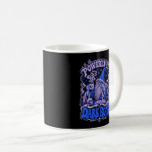 Aangedreven door Dark Roast Wizard Coffee Fantasy Koffiemok (Voorkant rechts)