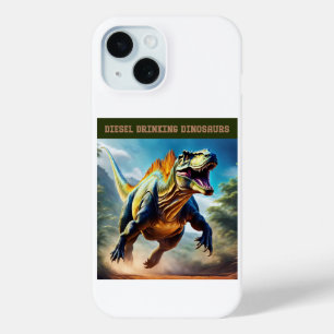 Aangedreven door diesel iPhone 15 case