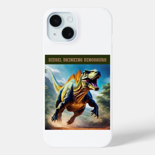 Aangedreven door diesel Case-Mate iPhone case (Achterkant)