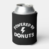 aangedreven door donuts blikjeskoeler (Blikje Voorkant)