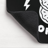 Aangedreven door donuts muismat (Hoek)