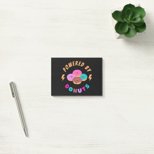 Aangedreven door donuts post-it® notes (Kantoor)