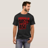 aangedreven door DUBSTEP-muziek T-shirt (Voorkant volledig)