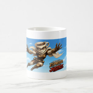 Aangedreven door Espresso. Gedreven door Gerechtig Koffiemok