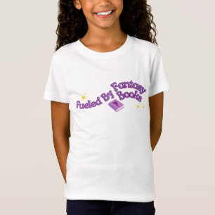 Aangedreven door Fantasy Books Meisje T-shirt