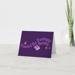 Aangedreven door Fantasyboeken Bedankkaart