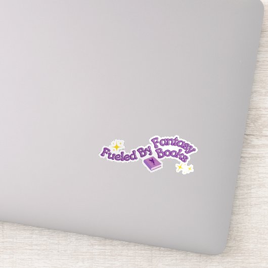 Aangedreven door Fantasyboeken Sticker (Detail)