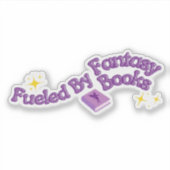 Aangedreven door Fantasyboeken Sticker (Voorkant)
