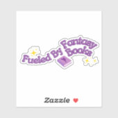 Aangedreven door Fantasyboeken Sticker (Vel)