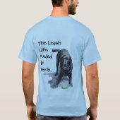 Aangedreven door Fetch T-shirt (Achterkant)