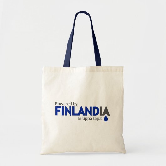 Aangedreven door Finlandia-tas - kies stijl Tote Bag (Voorkant)