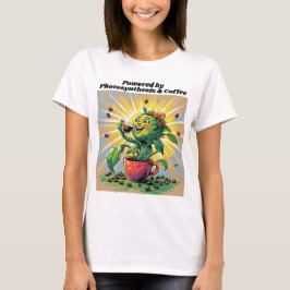 Aangedreven door Fotosynthese & Koffie T-Shirt