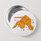 Aangedreven door Fried Chicken Ronde Button 7,6 Cm (Voorkant /achterkant)
