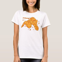 Aangedreven door Fried Chicken T-shirt