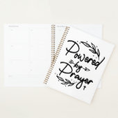 Aangedreven door gebed Christelijk citaat Planner (Display)