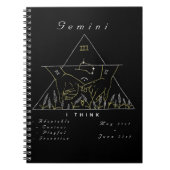 "Aangedreven door Gemini" Notitieboek (Voorkant)