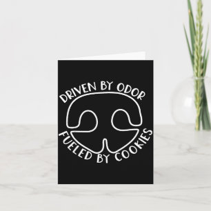 Aangedreven Door Geur, Vriendelijk Door Koekjes Ho Kaart