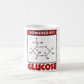 Aangedreven door glucose koffiemok (Center)