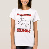 Aangedreven door glucose t-shirt (Voorkant)