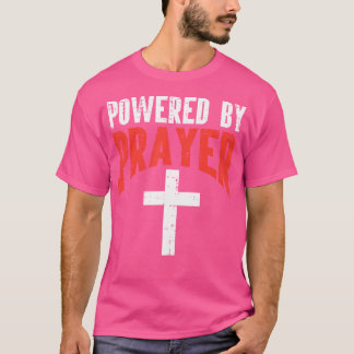 Aangedreven door God Jezus Christelijke Mannen Wo T-shirt