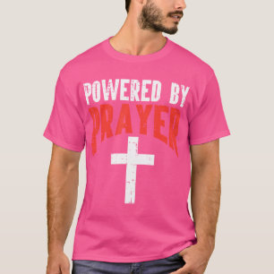 Aangedreven door God Jezus Christelijke Mannen Wo T-shirt