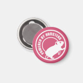 Aangedreven door hamsters magneet (Voorkant / Achterkant)