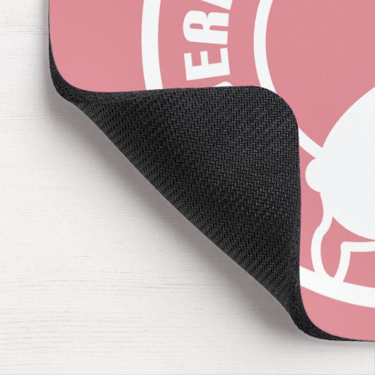 Aangedreven door hamsters muismat (Hoek)