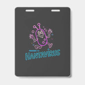 Aangedreven door Hantavirus Badge (Voorzijde)