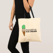 Aangedreven door Ice Cream Tote Bag (Voorkant (product))