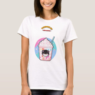 Aangedreven Door IJskoude Koffie En Chaos Grappig T-shirt
