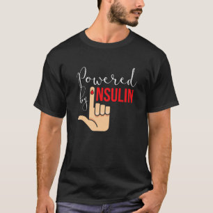 Aangedreven Door Insuline I Insuline Diabetici Sui T-shirt