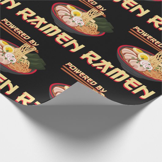 Aangedreven door Japanse ijdernoodjes Cadeaupapier (Hoek)