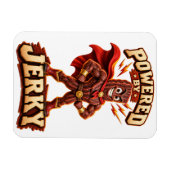 Aangedreven door Jerky Superhero Magneet (Horizontaal)