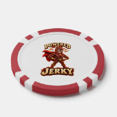 Aangedreven door Jerky Superhero Poker Chips (Enkel)