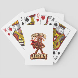 Aangedreven door Jerky Superhero Pokerkaarten