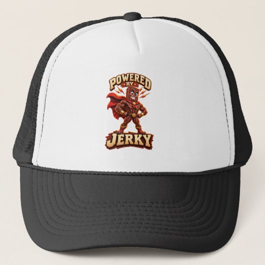 Aangedreven door Jerky Superhero Trucker Pet (Voorkant)