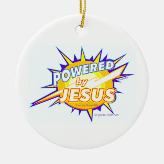 Aangedreven door Jezus Ornament (Voorkant)