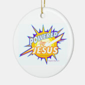 Aangedreven door Jezus Ornament (Links)