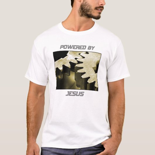 Aangedreven door Jezus T-shirt (Voorkant)