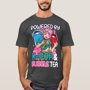 Aangedreven door K-Pop en bellenthee K-Drama Kpop  T-shirt