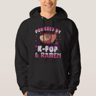 Aangedreven door K pop en Ramen Kpop Kawaii Anime  Hoodie