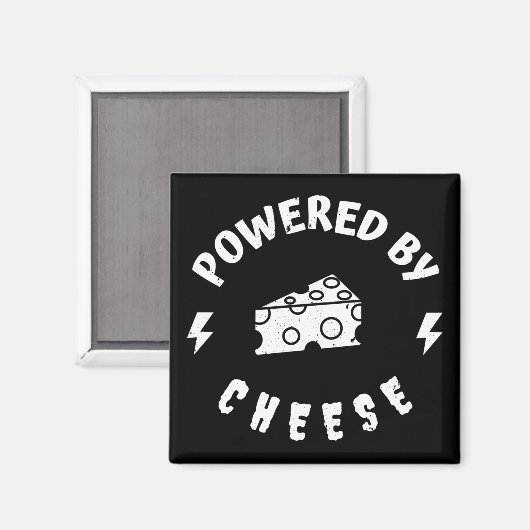 Aangedreven door kaas magneet (Voorkant / Achterkant)