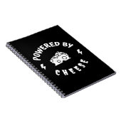 Aangedreven door kaas notitieboek (Rechterzijde)