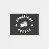 Aangedreven door kaas post-it® notes (Voorkant)