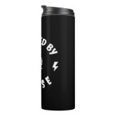 Aangedreven door kaas thermosbeker (Geroteerd rechts)