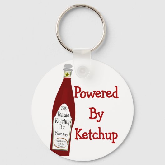 Aangedreven door Ketchup Sleutelhanger (Voorkant)