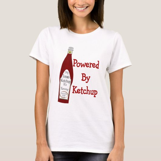 Aangedreven door Ketchup T-shirt (Voorkant)