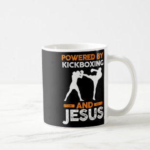 Aangedreven door kickboksen en Jezus Koffiemok