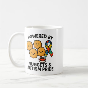 Aangedreven Door Kipnuggets En Autisme Trots Manne Koffiemok