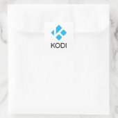 Aangedreven door Kodi Stickers (Tas)